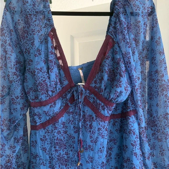 NWT Free People Calloway Maxi Dress Size Medium - Picture 6 of 7